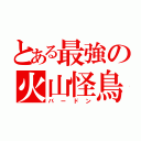 とある最強の火山怪鳥（バードン）