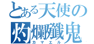 とある天使の灼爛殲鬼（カマエル）