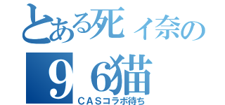 とある死ィ奈の９６猫（ＣＡＳコラボ待ち）