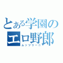 とある学園のエロ野郎（ムッツリーニ）