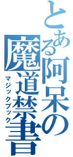 とある阿呆の魔道禁書（マジックブック）