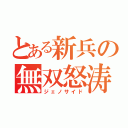 とある新兵の無双怒涛（ジェノサイド）