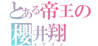 とある帝王の櫻井翔（イケメン）