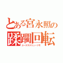 とある宮永照の蹂躙回転（コークスクリューツモ）