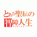 とある聖耘の智障人生（インデックス）