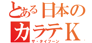 とある日本のカラテＫＩＤ（ザ・タイフーン）