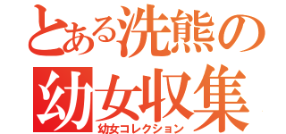 とある洗熊の幼女収集（幼女コレクション）