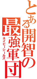 とある開智の最強軍団（ネイビーシールズ）