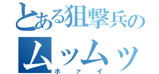 とある狙撃兵のムッムッ（ホァイ）