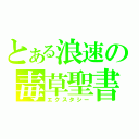 とある浪速の毒草聖書（エクスタシー）