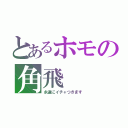 とあるホモの角飛（永遠にイチャつきます）