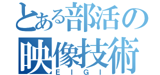 とある部活の映像技術（ＥＩＧＩ）