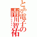 とある電子の南川智祐（プログラマー）