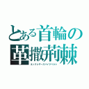 とある首輪の革撒荊棘（ネックレザースパイクベルト）