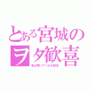 とある宮城のヲタ歓喜（波よ聞いてくれを放送）