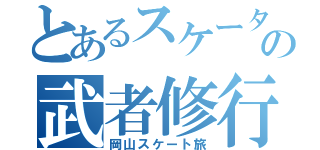 とあるスケーターの武者修行（岡山スケート旅）