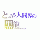 とある人間界の黒龍（ブラックドラゴン）