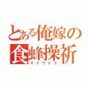 とある俺嫁の食蜂操祈（マイワイフ）