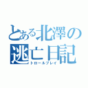 とある北澤の逃亡日記（トロールプレイ）