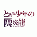 とある少年の悪炎龍（ダークフレイムドラゴン）