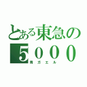 とある東急の５０００系（青ガエル）