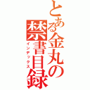 とある金丸の禁書目録（インデックス）