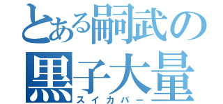 とある嗣武の黒子大量（スイカバー）