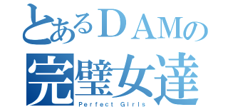 とあるＤＡＭの完璧女達（Ｐｅｒｆｅｃｔ Ｇｉｒｌｓ）