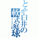 とある白井の軟式庭球（ソフトテニス部）