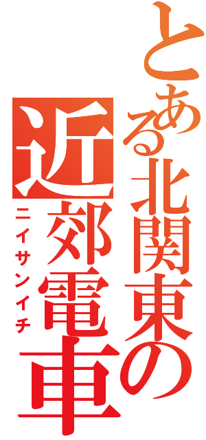 とある北関東の近郊電車（ニイサンイチ）