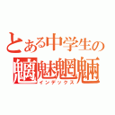 とある中学生の魑魅魍魎（インデックス）