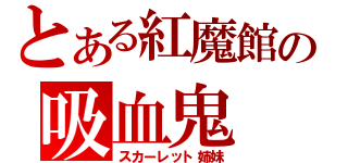 とある紅魔館の吸血鬼（スカーレット姉妹）