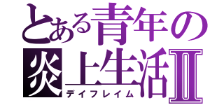 とある青年の炎上生活Ⅱ（デイフレイム）