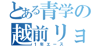 とある青学の越前リョーマ（１年エース）