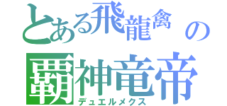 とある飛龍禽　の覇神竜帝（デュエルメクス）