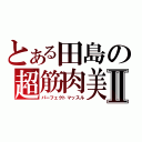 とある田島の超筋肉美Ⅱ（パーフェクトマッスル）