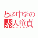 とある中学の素人童貞（いかすみ）