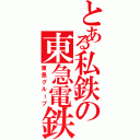 とある私鉄の東急電鉄（東急グループ）