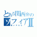 とある関西弁のソフィアⅡ（思いやる心）