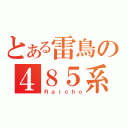 とある雷鳥の４８５系（Ｒａｉｃｈｏ）