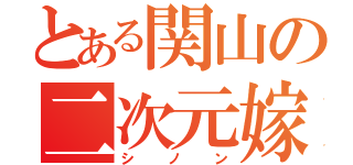 とある関山の二次元嫁（シノン）