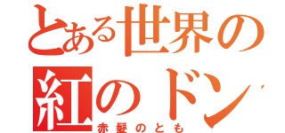 とある世界の紅のドン（赤髪のとも）