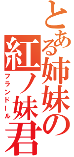 とある姉妹の紅ノ妹君（フランドール）