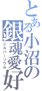 とある小沼の銀魂愛好（シルバーソウル）