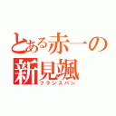 とある赤一の新見颯（フランスパン）