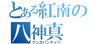 とある紅南の八神真（ケンカバンチョウ）