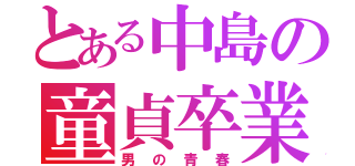 とある中島の童貞卒業（男の青春）