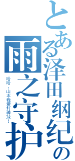 とある泽田纲纪の雨之守护着（哈哈，山本我爱打棒球！）