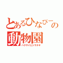 とあるひなぴーの動物園（ハクサイとシラタキ）