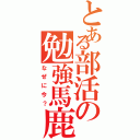 とある部活の勉強馬鹿Ⅱ（なぜに今？）